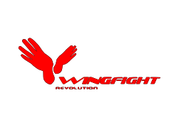 WingFight Logo, in rot